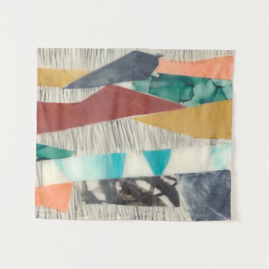 FarbEdge II Wandteppich (Vorderseite (Horizontal))