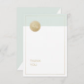 Farbeditierbare minimalistische moderne Hochzeit d Mitteilungskarte (Vorne/Hinten)