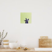 Farbeffekt, gefiltert, moderne einfache Fotografie Poster (Küche)