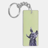 Farbeffekt, gefiltert, moderne einfache Fotografie Schlüsselanhänger (Vorderseite links)