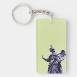 Farbeffekt, gefiltert, moderne einfache Fotografie Schlüsselanhänger