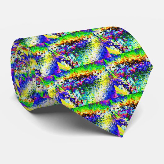 Farbeis Krawatte (Gerollt)