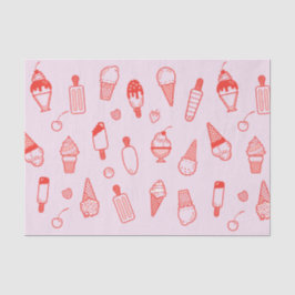 Farbeis-Tissue-Druck Seidenpapier