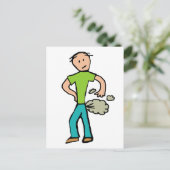 Farbemann Postkarte (Stehend Vorderseite)