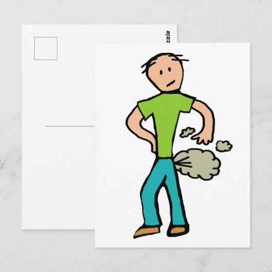 Farbemann Postkarte (Vorne/Hinten)