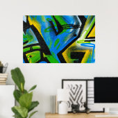 Farben 3 poster (Heimbüro)