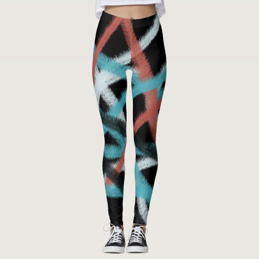 Farben 98 von Kristalin Davis Leggings (Vorderseite)