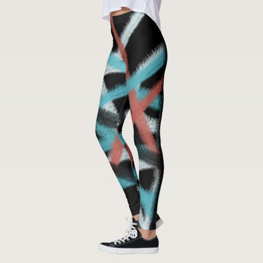Farben 98 von Kristalin Davis Leggings (Links)