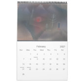Farben Abstrakter Gemälde und Drucke von Paul Klee Kalender (Feb 2027)