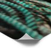 Farben am Meer Poster (Ecke)