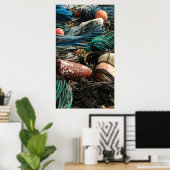 Farben am Meer Poster (Heimbüro)