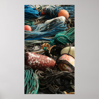 Farben am Meer Poster