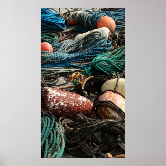 Farben am Meer Poster (Vorne)