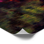 Farben am Monet-Teich Poster (Ecke)