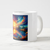 Farben am See Jumbo-Tasse (Vorderseite Rechts)