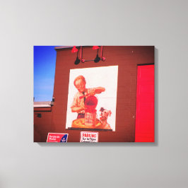 FARBEN-ANZEIGE EINGEWICKELTER LEINWAND-DRUCK LEINWANDDRUCK