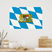 Farben anzeigen - Bayern Poster (Küche)