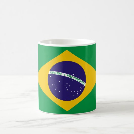 Farben anzeigen - Brasilien Kaffeetasse (Mittel)