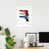 Farben anzeigen: Colt 1911 Poster (Heimbüro)