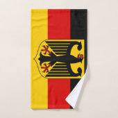 Farben anzeigen - Deutschland Badhandtuch Set (Handtuch)