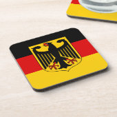 Farben anzeigen - Deutschland Getränkeuntersetzer (Linke Seite)