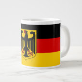 Farben anzeigen - Deutschland Jumbo-Tasse (Vorderseite Rechts)