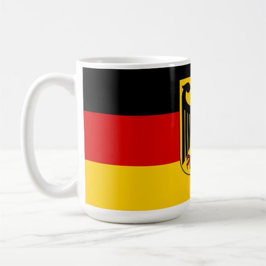 Farben anzeigen - Deutschland Kaffeetasse (Links)