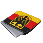 Farben anzeigen - Deutschland Laptopschutzhülle (Vorne Knopf)