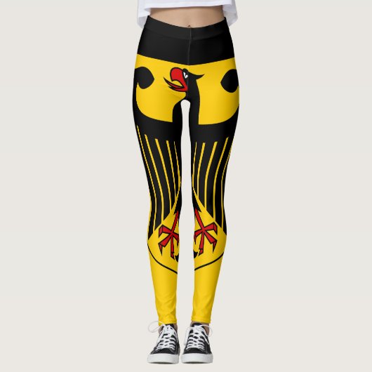 Farben anzeigen - Deutschland Leggings (Vorderseite)