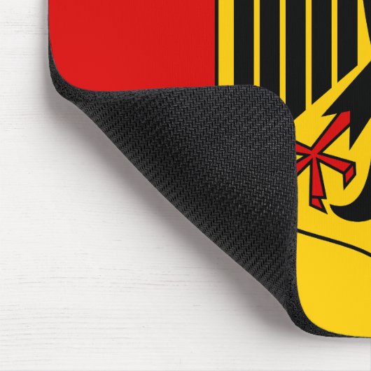 Farben anzeigen - Deutschland Mousepad (Ecke)