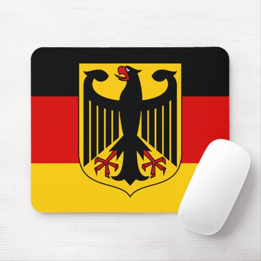 Farben anzeigen - Deutschland Mousepad (Mit Mouse)