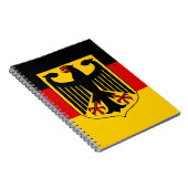 Farben anzeigen - Deutschland Notizblock (Rechte Seite)