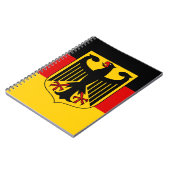 Farben anzeigen - Deutschland Notizblock (Linke Seite)