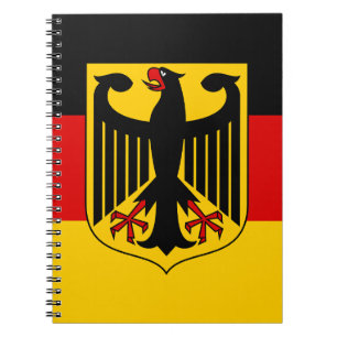 Farben anzeigen - Deutschland Notizblock