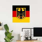 Farben anzeigen - Deutschland Poster (Heimbüro)