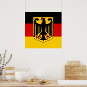 Farben anzeigen - Deutschland Poster (Küche)