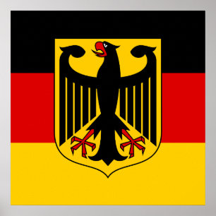 Farben anzeigen - Deutschland Poster