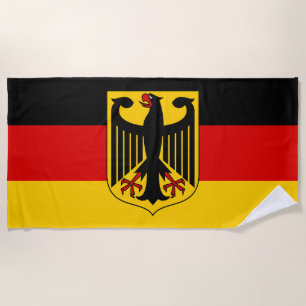 Farben anzeigen - Deutschland Strandtuch