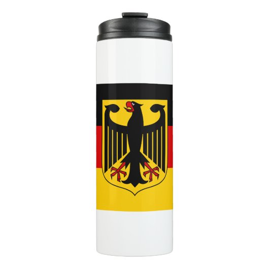 Farben anzeigen - Deutschland Thermosbecher (Vorderseite)