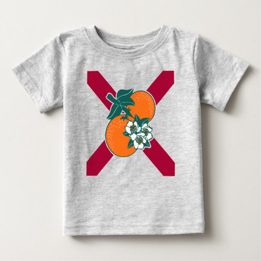 Farben anzeigen - Florida Baby T-shirt (Vorderseite)