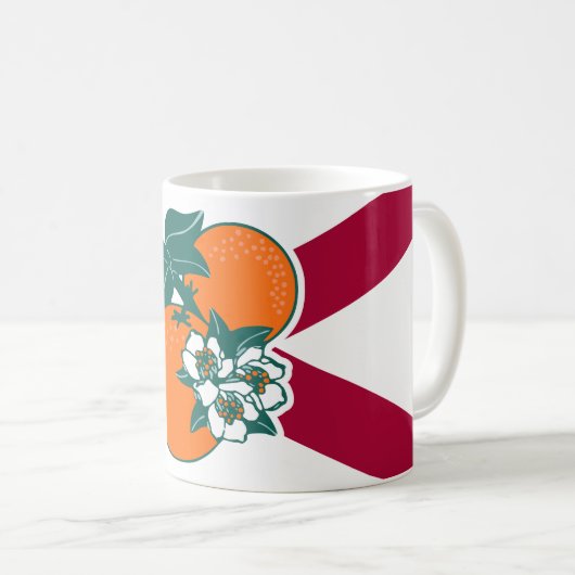 Farben anzeigen - Florida Kaffeetasse (VorderseiteRechts)