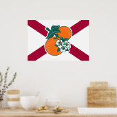 Farben anzeigen - Florida Poster (Küche)