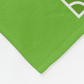 Farben anzeigen - Fußball Fleecedecke (Ecke)