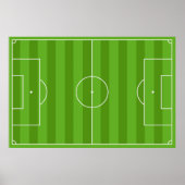 Farben anzeigen - Fußball Poster (Vorne)