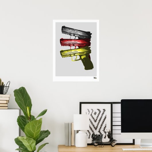 Farben anzeigen: HK P30 Poster (Heimbüro)