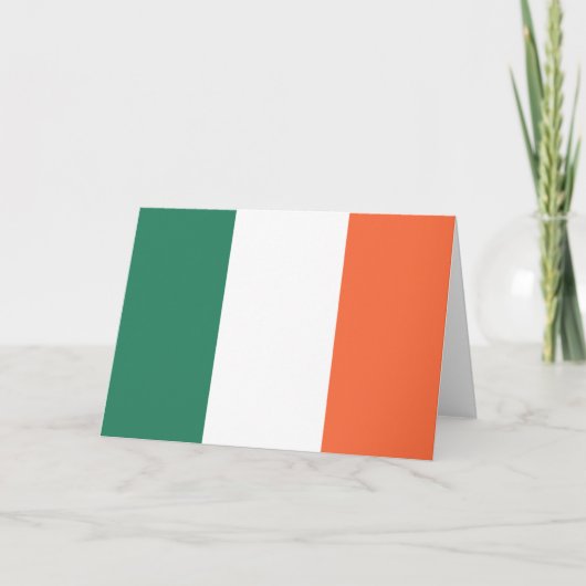 Farben anzeigen - Irland Dankeskarte (Vorderseite)