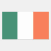 Farben anzeigen - Irland Rechteckiger Aufkleber (Vorderseite)