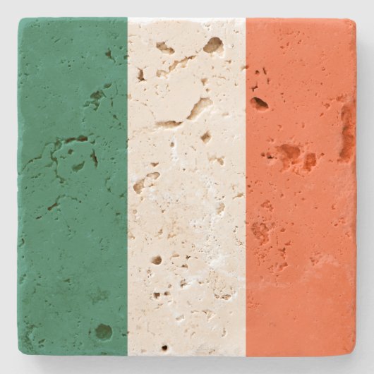 Farben anzeigen - Irland Steinuntersetzer (Vorderseite)