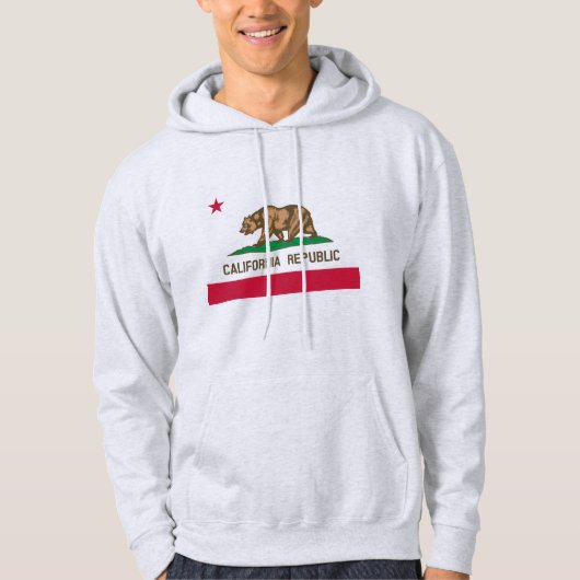 Farben anzeigen - Kalifornien Hoodie (Vorderseite)