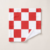 Farben anzeigen - Kroatien Badhandtuch Set (Waschlappen)